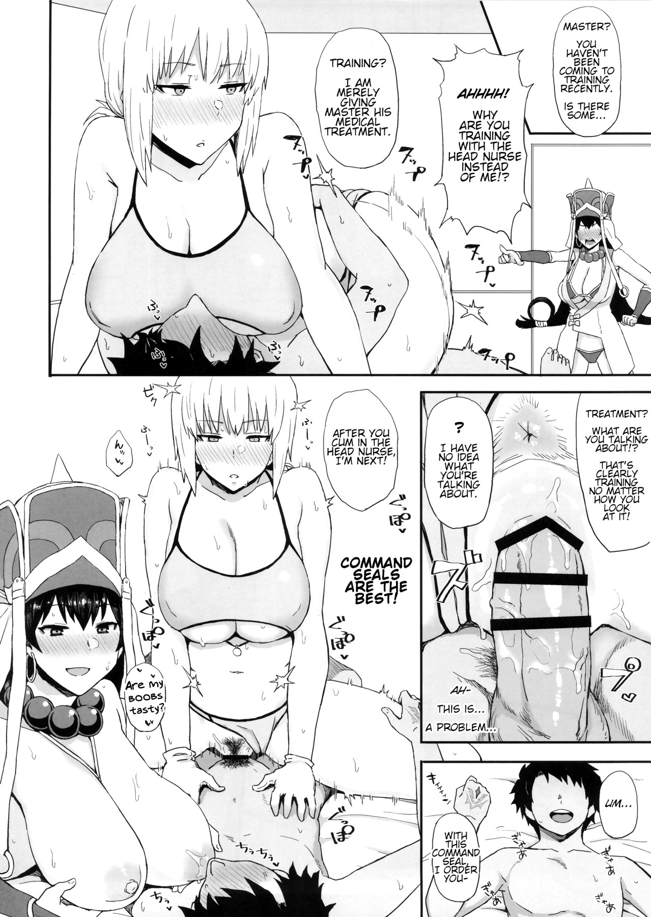 Hentai Manga Comic-Changing Servants' Common Sense with Command Seals-Read-11